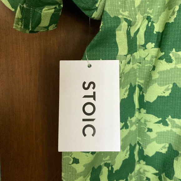 Stoic Cotton Camp Shirt New with Tags - Picture 2 of 5